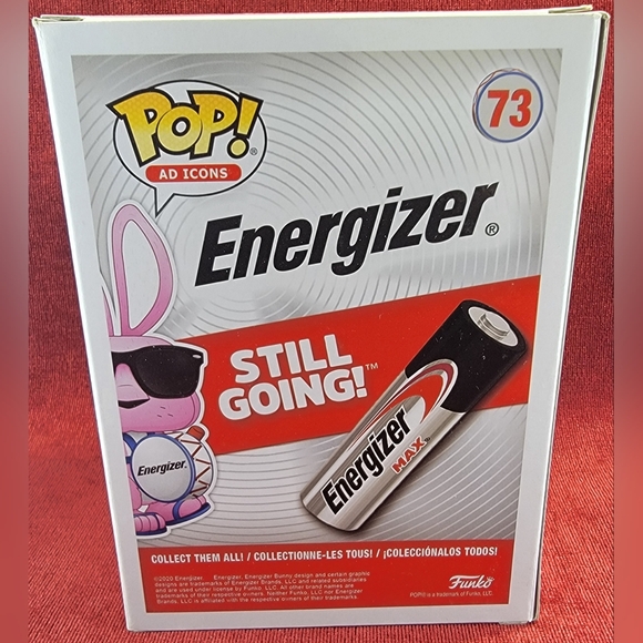Energizer bunny target exclusive funko # 73 (nib) with pop protector - Picture 7 of 7